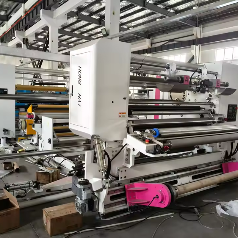 High-adhesion Double-sided PET Film Tape, Large-scale Slitting And Rewinding Machine, Twin-tower Slitting And Rewinding Machine
